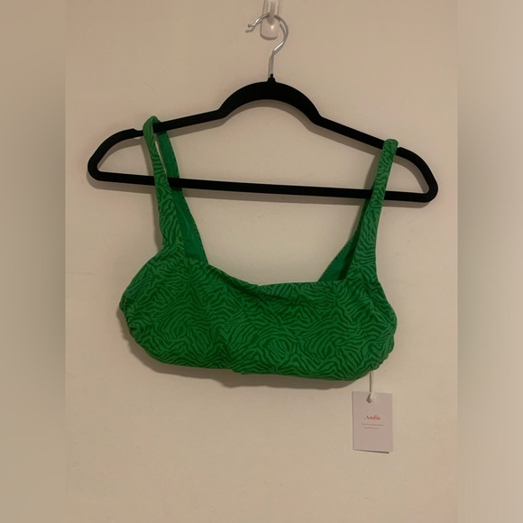 NWT ANDIE SWIM RYE BIKINI TOP - Picture 2 of 5